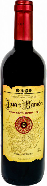 Вино "Juan Ramon" Tinto Semidulce
