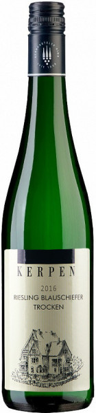 Вино Kerpen, "Blauschiefer" Riesling Trocken, 2016