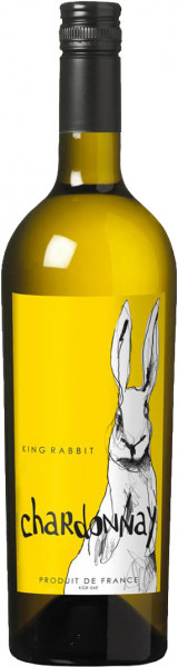 Вино "King Rabbit" Chardonnay, Pays D'Oc IGP, 2020