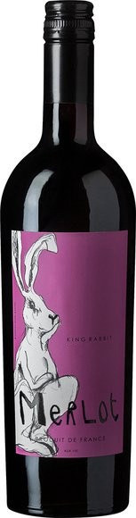 Вино "King Rabbit" Merlot, Pays d'Oc IGP, 2019