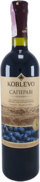 Вино Koblevo, "Bordeaux" Saperavi