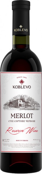 Вино Koblevo, "Reserve Wine" Merlot