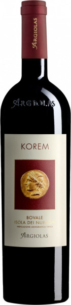 Вино "Korem", Isola dei Nuraghi IGT, 2016