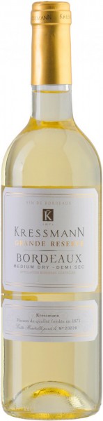 Вино Kressmann, "Grande Reserve" Bordeaux AOC Demi-sec, 2013
