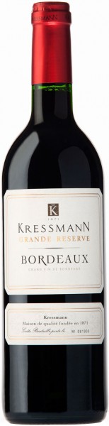 Вино Kressmann, "Grande Reserve"  Bordeaux Rouge AOC, 2010