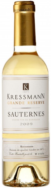 Вино Kressmann, "Grande Reserve" Sauternes AOC, 2009, 0.375 л