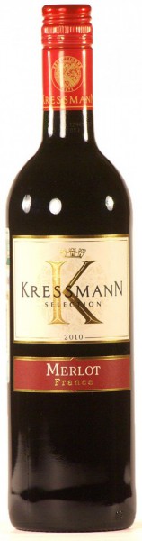 Вино Kressmann, "Selection" Merlot, 2010