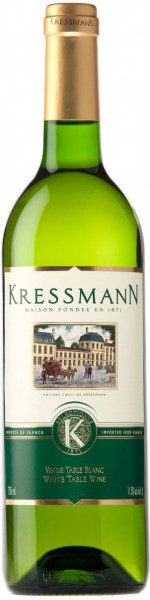 Вино Kressmann, Vin de Table Blanc