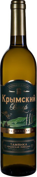Вино "Крымский вечер" Тамянка Крымская Ливадия, Винный напиток