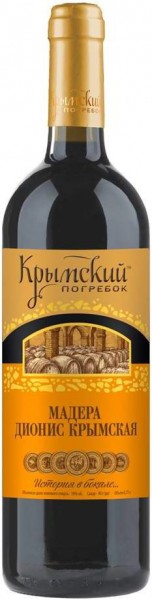 Вино "Krymskiy Pogrebok" Madera Dionis Krymskaya