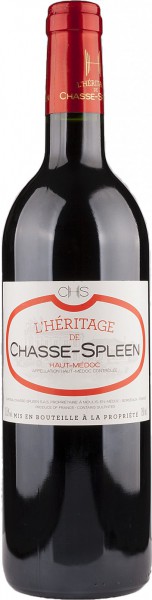 Вино "L'Heritage de Chasse-Spleen", Haut-Medoc AOC, 2010