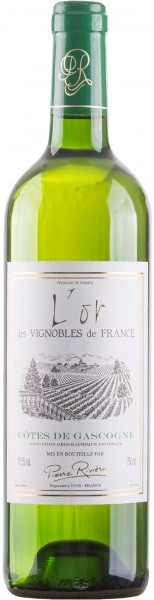 Вино "L'Or des Vignobles de France", Cotes de Gascogne IGP, 2015