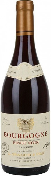 Вино L. Tramier & Fils, "La Minee" Pinot Noir, Bourgogne AOC