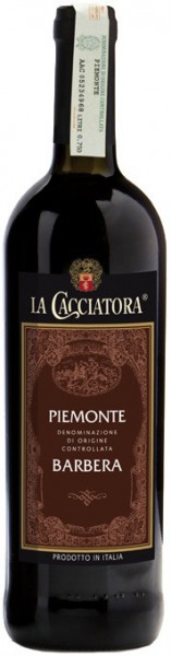 Вино "La Cacciatora" Barbera Piemonte DOC, 2014
