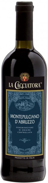 Вино "La Cacciatora", Montepulciano d'Abruzzo DOC, 2014