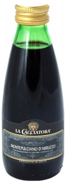 Вино "La Cacciatora" Montepulciano d'Abruzzo DOC, 2017, 0.25 л