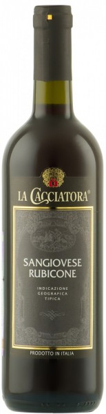 Вино "La Cacciatora", Sangiovese Rubicone IGT