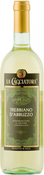 Вино "La Cacciatora" Trebbiano d'Abruzzo DOC, 2017
