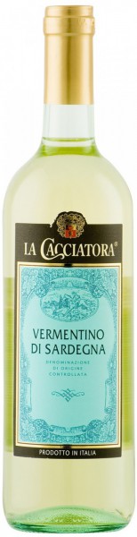 Вино "La Cacciatora", Vermentino di Sardegna DOC, 2015