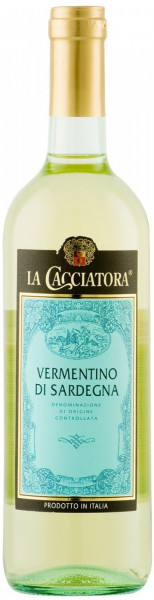 Вино "La Cacciatora" Vermentino di Sardegna DOC, 2017