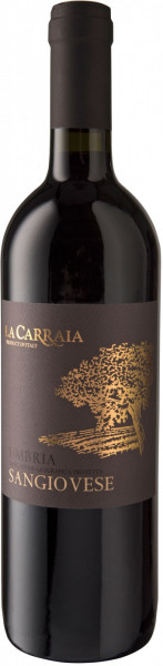 Вино La Carraia, Sangiovese, Umbria IGP, 2016