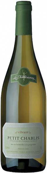 Вино La Chablisienne, Petit Chablis AOC "Vibrant", 2009