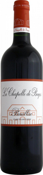 Вино La Chapelle de Bages, Pauillac AOC, 2013