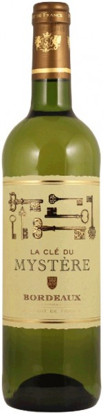 Вино "La Cle du Mystere" Blanc, Bordeaux AOC, 2014