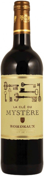 Вино "La Cle du Mystere" Rouge, Bordeaux AOC, 2016