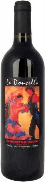Вино La Doncella Cabernet Sauvignon Semi Dry 2008