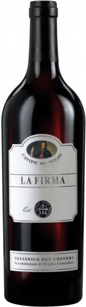 Вино "La Firma", Aglianico del Vulture DOC, 2007, 1.5 л