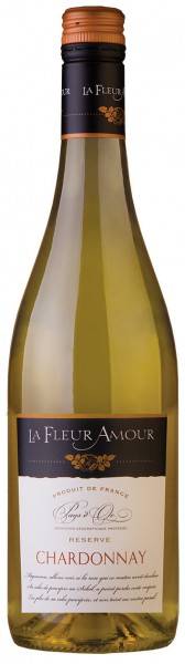 Вино "La Fleur Amour" Chardonnay Reserva, Pays d'Oc IGP