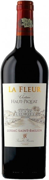Вино "La Fleur de Chateau Haut Piquat", Lussac Saint-Emilion AOC, 2011