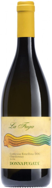 Вино "La Fuga" Chardonnay, Contessa Entellina DOC, 2022