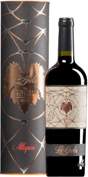 Вино "La Grola" Limited Edition "Leonardo Ulian", Veronese IGT, 2015, gift tube