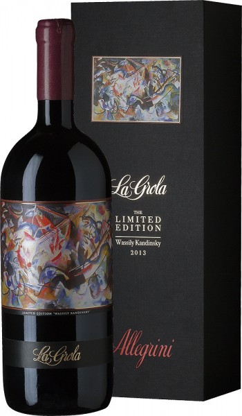 Вино "La Grola" Limited Edition "Wassily Kandinsky", Veronese IGT, 2013, gift box, 1.5 л