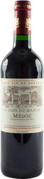 Вино La Guyennoise, "Le Clos du Manoir" Medoc АОC