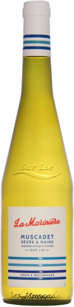 Вино "La Mariniere" Muscadet Sevre et Maine AOC Sur Lie, 2014