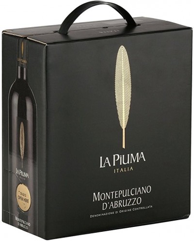 Вино "La Piuma" Montepulciano d'Abruzzo DOC, bag-in-box, 3 л