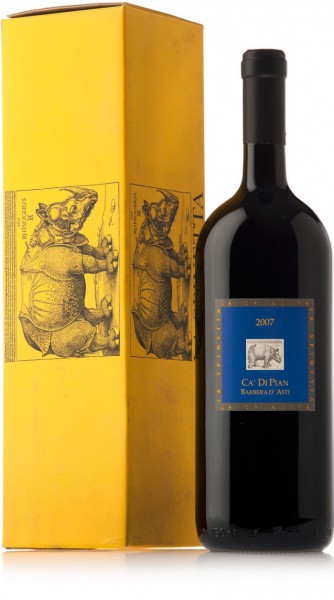 Вино La Spinetta, Barbera d'Asti "Ca' di Pian", 2007, gift box, 1.5 л