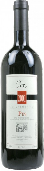 Вино La Spinetta, "Pin", Monferrato Rosso DOC, 2001, 1.5 л