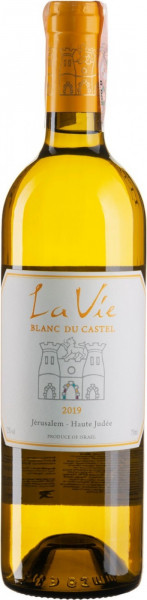 Вино "La Vie" Blanc du Castel, 2019