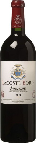 Вино Lacoste-Borie, 2000