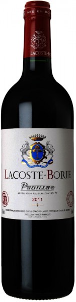 Вино "Lacoste-Borie", 2011