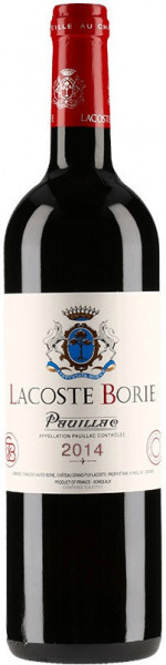 Вино "Lacoste-Borie", 2014