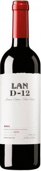 Вино LAN, "D-12", Rioja DOC, 2009