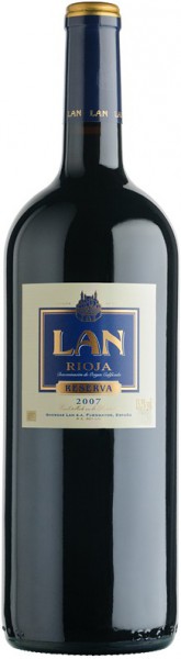 Вино "LAN" Reserva, Rioja DOC, 2007, 3 л