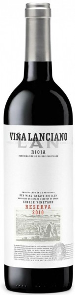 Вино LAN, "Vina Lanciano" Reserva, Rioja DOC, 2010, 1.5 л