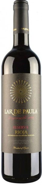 Вино Lar de Paula, Tempranillo Reserva, Rioja DOC, 2005