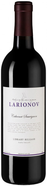 Вино Larionov, "Library Release" Cabernet Sauvignon, 2019